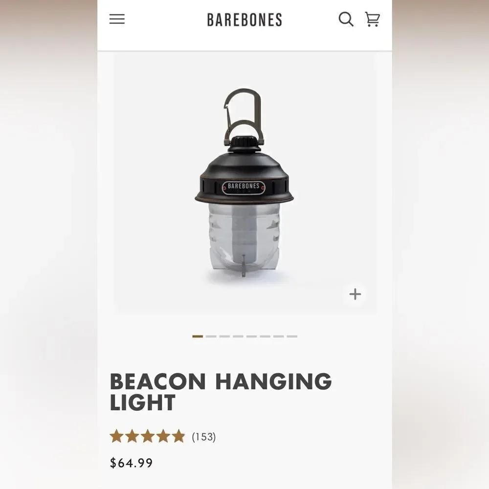 Barebones Beacon lantern NIB - Picture 3 of 3